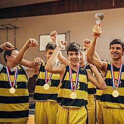 12шт. 3-цветная футбольная медаль из цинкового сплава&nbsp;AJEW-GA0003-62