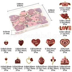 Подвески из сплава 28 шт. ENAM-FS0002-84