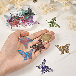 48 шт. филигранные подвески из нержавеющей стали 430 и 201&nbsp;STAS-TA0002-20