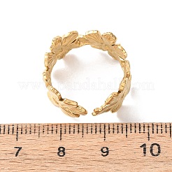 Кольца-манжеты из нержавеющей стали 304 для женщин&nbsp;RJEW-K309-37A-G