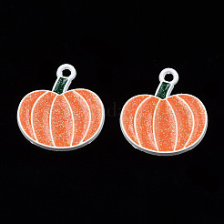 Pendentifs en alliage d'émail peint à la bombe sur le thème de l'automne&nbsp;PALLOY-N164-007A