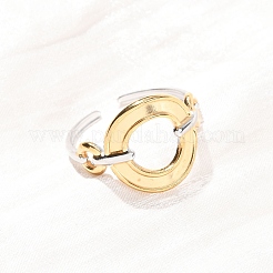 Открытые кольца манжеты из нержавеющей стали 304&nbsp;RJEW-P181-02B-A