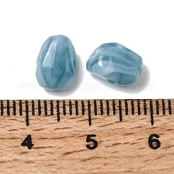 Cuentas de imitación de piedras preciosas acrílicas opacas&nbsp;OACR-G061-04A