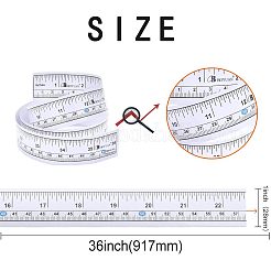 36-дюймовая клейкая линейка AJEW-WH0304-46