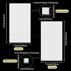 20 лист 2-х видов наклеек на пенопластовой подложке AJEW-BC0001-79