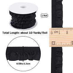 10 ярд плоского эластичного шнура для чинлона OCOR-WH0070-75D