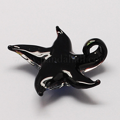 Ручной работы подвески золотые бусины песка LAMP-S076-B