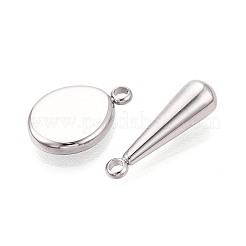 10 Stück Anhänger aus 304 Edelstahl&nbsp;STAS-T075-23P