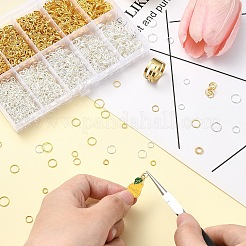 10 стиль железных открытых прыжковых колец&nbsp;IFIN-YW0003-60A