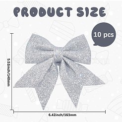 10 шт. блестящие пенопластовые банты для украшения аксессуары&nbsp;FIND-GF0008-55C