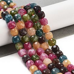 Бусины из натурального белого нефрита G-H028-A09-05