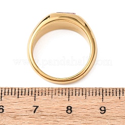 Кольца для пальцев из нержавеющей стали 304 с широким ободком&nbsp;RJEW-F201-01G-02