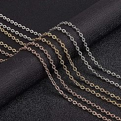 PVD вакуумное покрытие классическая простая 304 нержавеющая сталь мужская женская кабельная цепочка для ожерелья STAS-UN0005-34
