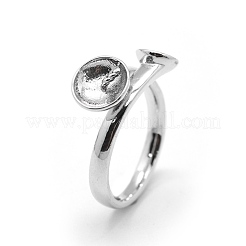 Латунные крепления колец для пальцев KK-L184-55P