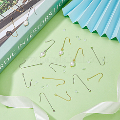 160 шт. 4 крючка для сережек из хирургической нержавеющей стали 316 STAS-DC0011-39