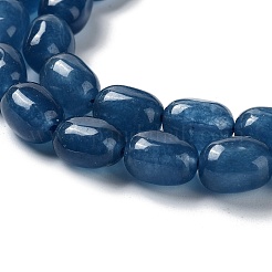 Chapelets de perles de jade blanche naturelle&nbsp;X-G-E614-B01-09