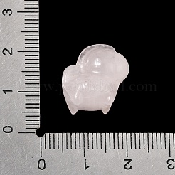 Natürliche Rosenquarz geschnitzte Perlen&nbsp;G-L656-A03-01