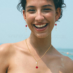 1 нить синтетических коралловых бусин CORA-FH0001-01