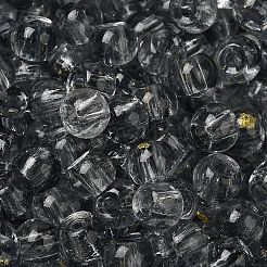 Прозрачные цвета стеклянные круглые бусины&nbsp;SEED-F006-05A-13