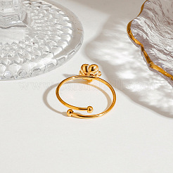 Регулируемые открытые манжеты из нержавеющей стали 304 для женщин&nbsp;YV9838