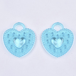 Прозрачные акриловые подвески&nbsp;X-TACR-T015-126