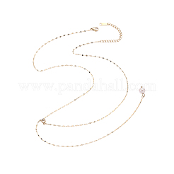 Lariat- und Y-Halskette aus Edelstahl 304&nbsp;NJEW-OY002-31G