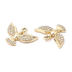 Подвески со стразами из сплава с ультрафиолетовым покрытием PALLOY-A004-06G