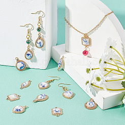 Фарфора подвески KK-SC0001-66