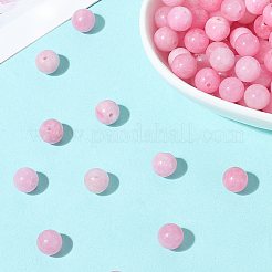 120 шт. бусины из натурального окрашенного белого нефрита G-PA0001-03