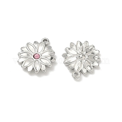 Подвески из нержавеющей стали 304 со стразами&nbsp;STAS-L308-07P