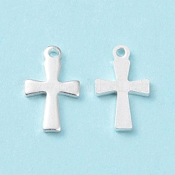 Маленькие подвески-крестики из нержавеющей стали 304 STAS-L234-077S