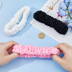 3 шт. 3-цветный плюшевый чехол на зеркало заднего вида автомобиля&nbsp;AJEW-FH0006-99