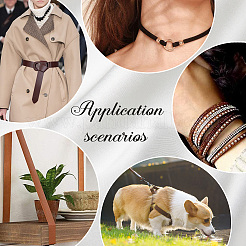 Глянцевая лента из искусственной кожи DIY-WH0030-65A