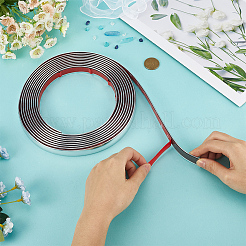 Самоклеящаяся ПВХ-накладка на молдинг салона автомобиля&nbsp;AJEW-WH20020-082C-03