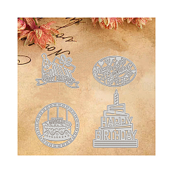 Трафареты для резки углеродистой стали на день рождения DIY-DM0001-010MP