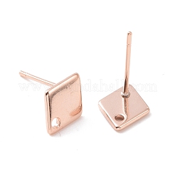 201 фурнитура для сережек-гвоздиков из нержавеющей стали&nbsp;STAS-K241-01RG