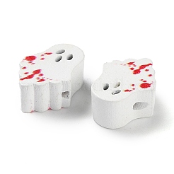 Печатные деревянные бусины WOOD-Z002-15A