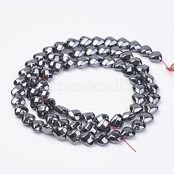 Non magnetici perle ematite sintetico fili&nbsp;G-F396-23-6x3mm