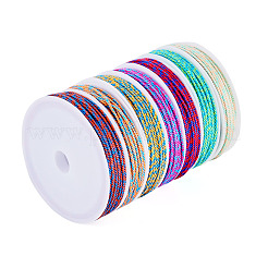 7 color s24-ply cordones trenzados de algodón&nbsp;OCOR-TA0004-23C