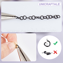 200 шт. Открытые соединительные кольца из нержавеющей стали 304 STAS-UN0048-94