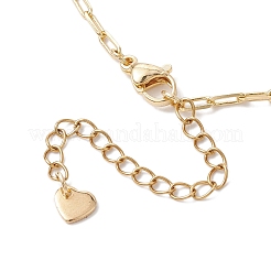 Браслеты на ногу из нержавеющей стали 304 с овальными звеньями для женщин AJEW-AN00623