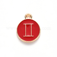 Pendente smaltati in lega&nbsp;X-ENAM-S124-01A-07I
