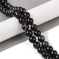 Натуральный полосатый агат G-Q194-C02-03A