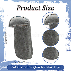 2 шт. двухцветный чехол для шлема с маской для шеи&nbsp;AJEW-DJ0006-29