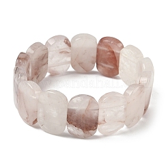 Браслеты из натуральных бусин железистого кварца для женщин и мужчин BJEW-I323-02X