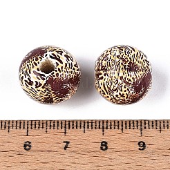 Набивные шима деревянные бусины WOOD-N017-01