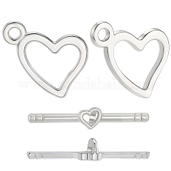 100 комплект застежек-тоглов из сплава в тибетском стиле&nbsp;TIBE-SP0001-27