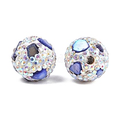 Perles de strass en pâte polymère manuelles&nbsp;CLAY-H009-03D