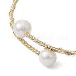 Круглый браслет из смешанных драгоценных камней из натуральных и синтетических камней BJEW-JB09591