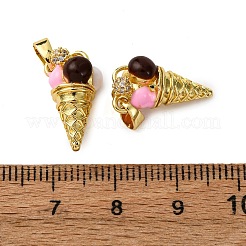 Латунные микро проложить кубического циркония подвески&nbsp;KK-F911-09G